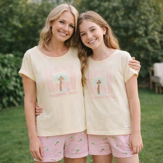 PIJAMA M/C KIDS & MAMI 586-36 WATERLEMON