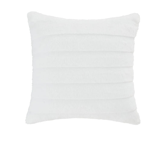 FUNDA DE COJIN ANGORA FCJ-001 45X45 BLANCO CAMALTEX