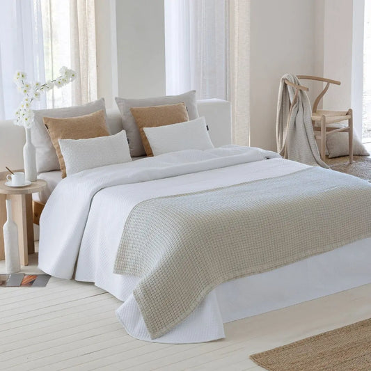 PIE DE CAMA LISBOA LINO 60X220 FUN&DECO