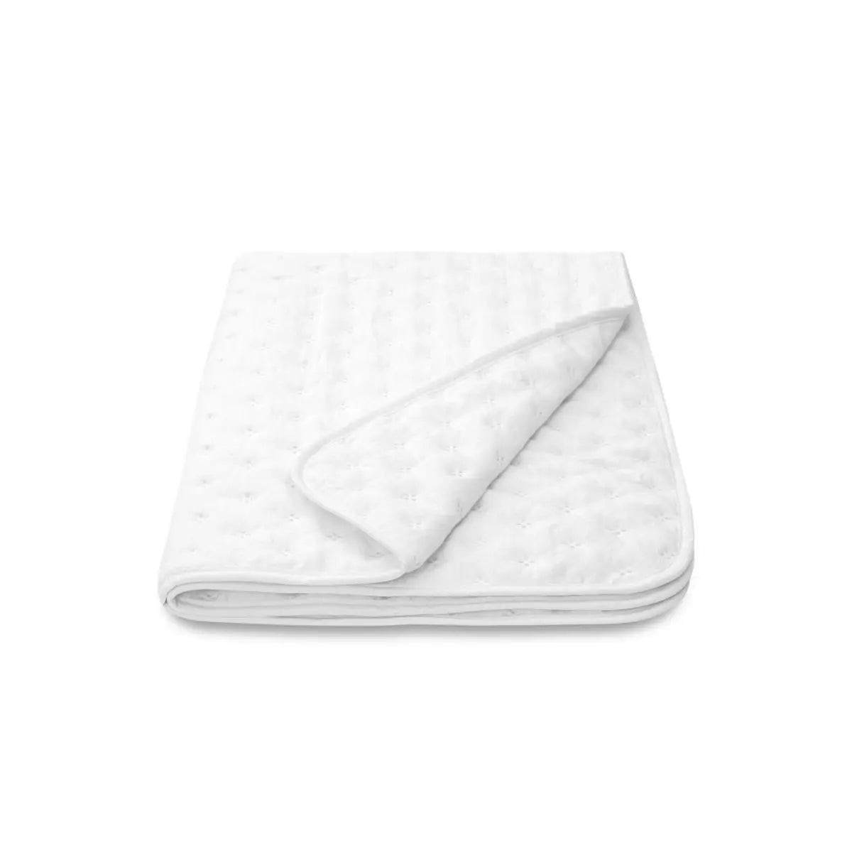 MANTA ARRULLO 70x115 REVERSIBLE GOFRADA BLANCO DON ALGODON