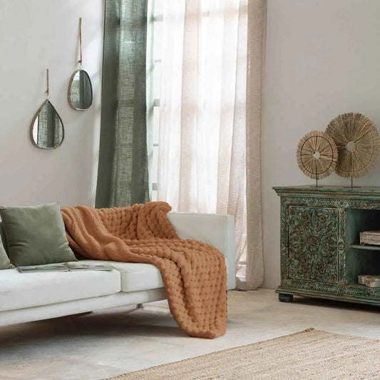 MANTA PLAID BELMONT 150X200CM CALDERA ANTILO