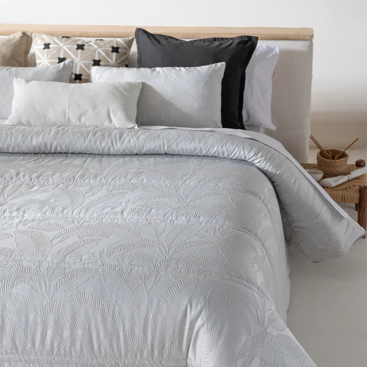 CONFORTER JACQUARD MODELO CATI PERLA SANDECO
