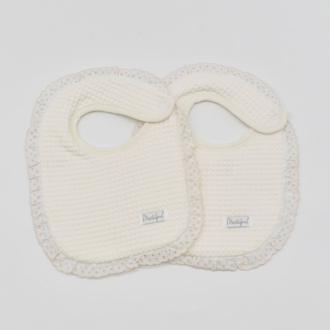 PACK 2 BABEROS REF 34 1425/2 05 BEIGE MARTIFANEL