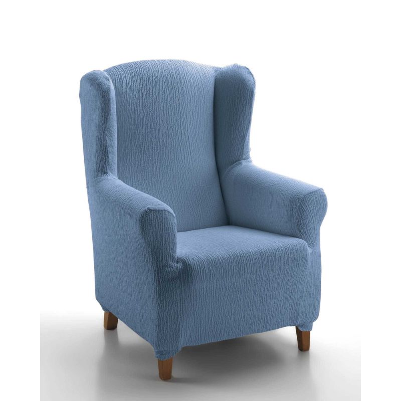 FUNDA SILLON OREJERO JARA AZUL CIELO CASA TEXTIL