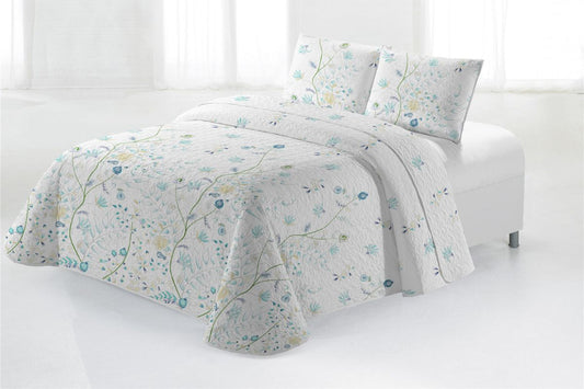 COLCHA BOUTI BESBES AZUL MIRACLE