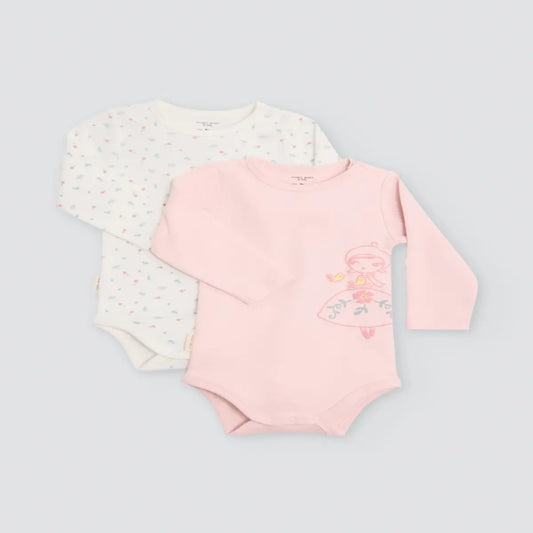 BODY BEBÉ MANGA LARGA 25461 PACK DE 2 YSABEL MORA