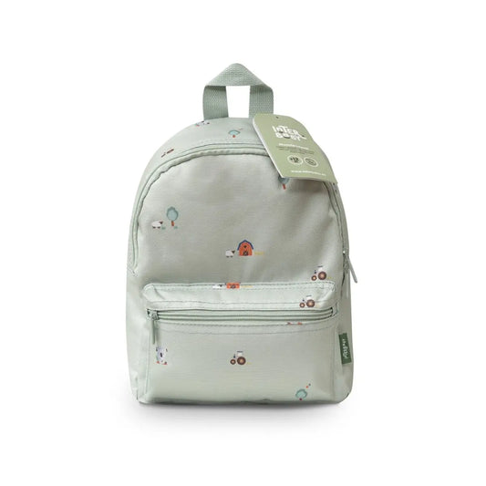 MOCHILA INFANTIL MODELO GRANJA KOALA VERDE INTERBABY