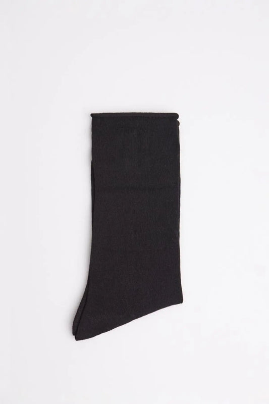 CALCETIN MUJER BAMBU SIN PUÑO 12345 NEGRO YSABEL MORA