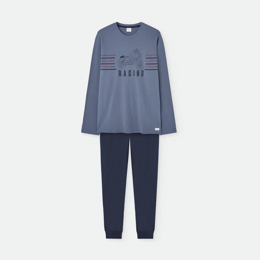 PIJAMA HOMBRE PUNTO 7901 WATERLEMON