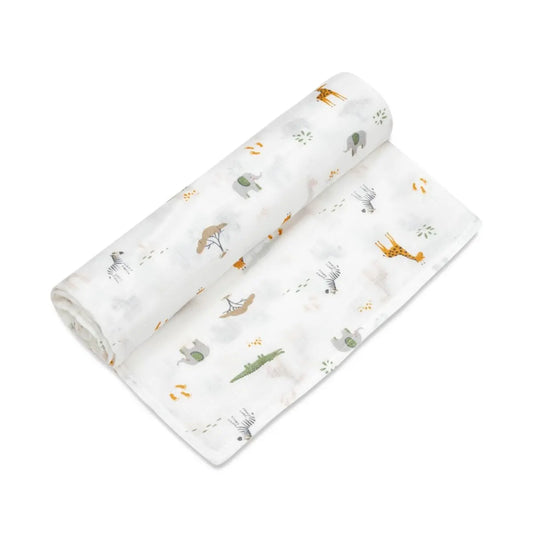 MUSELINA 120 x 120 MODELO SAVANNA BLANCO INTERBABY