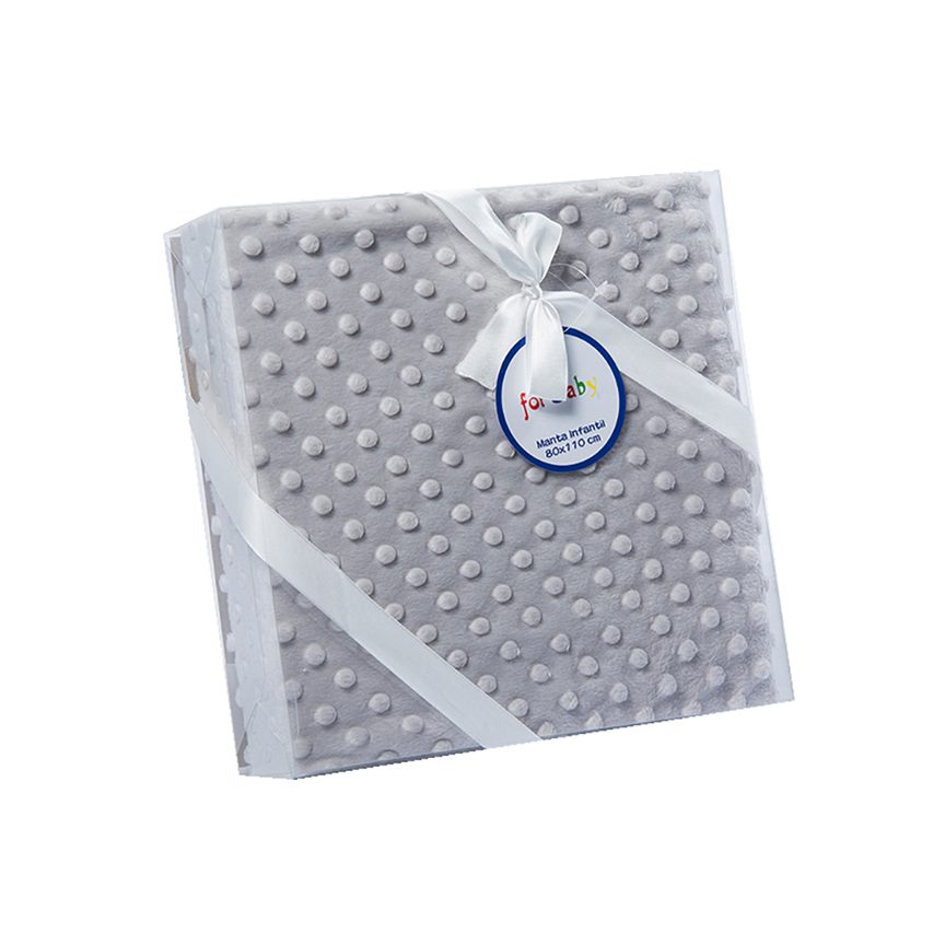 MANTA INFANTIL 9999 GRIS GAMBERRITOS