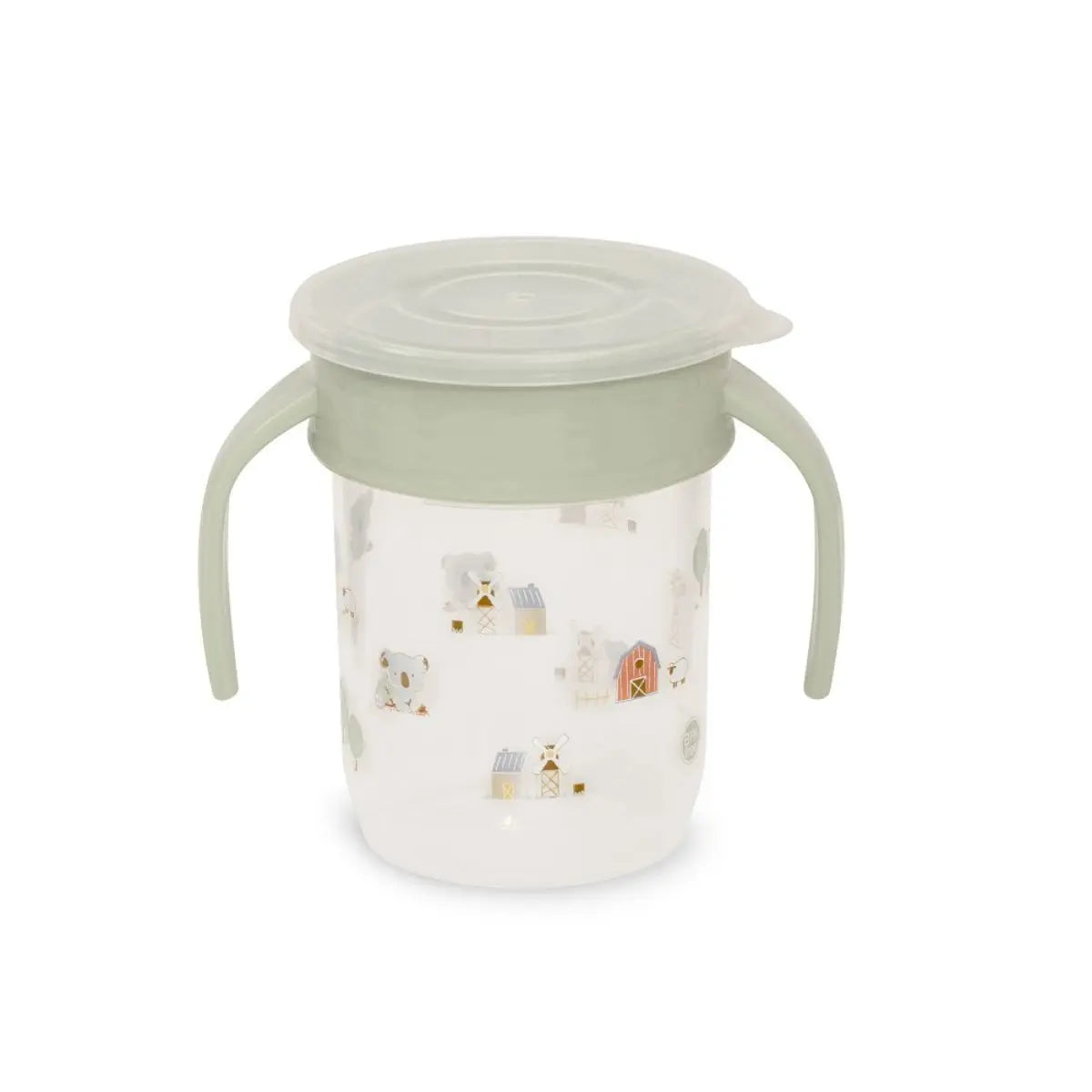 VASO ANTIGOTEO APRENDIZAJE MODELO GRANJA KOALA VERDE INTERBABY