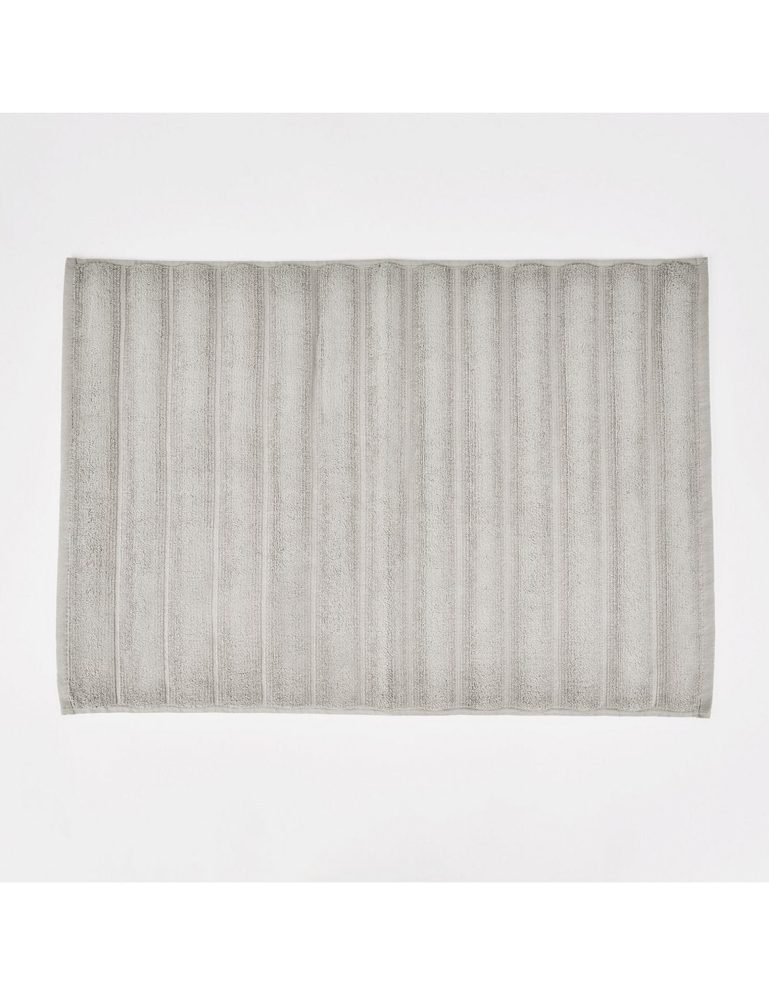 ALFOMBRA BAÑO RIBS NIEBLA 50X70 DON ALGODON