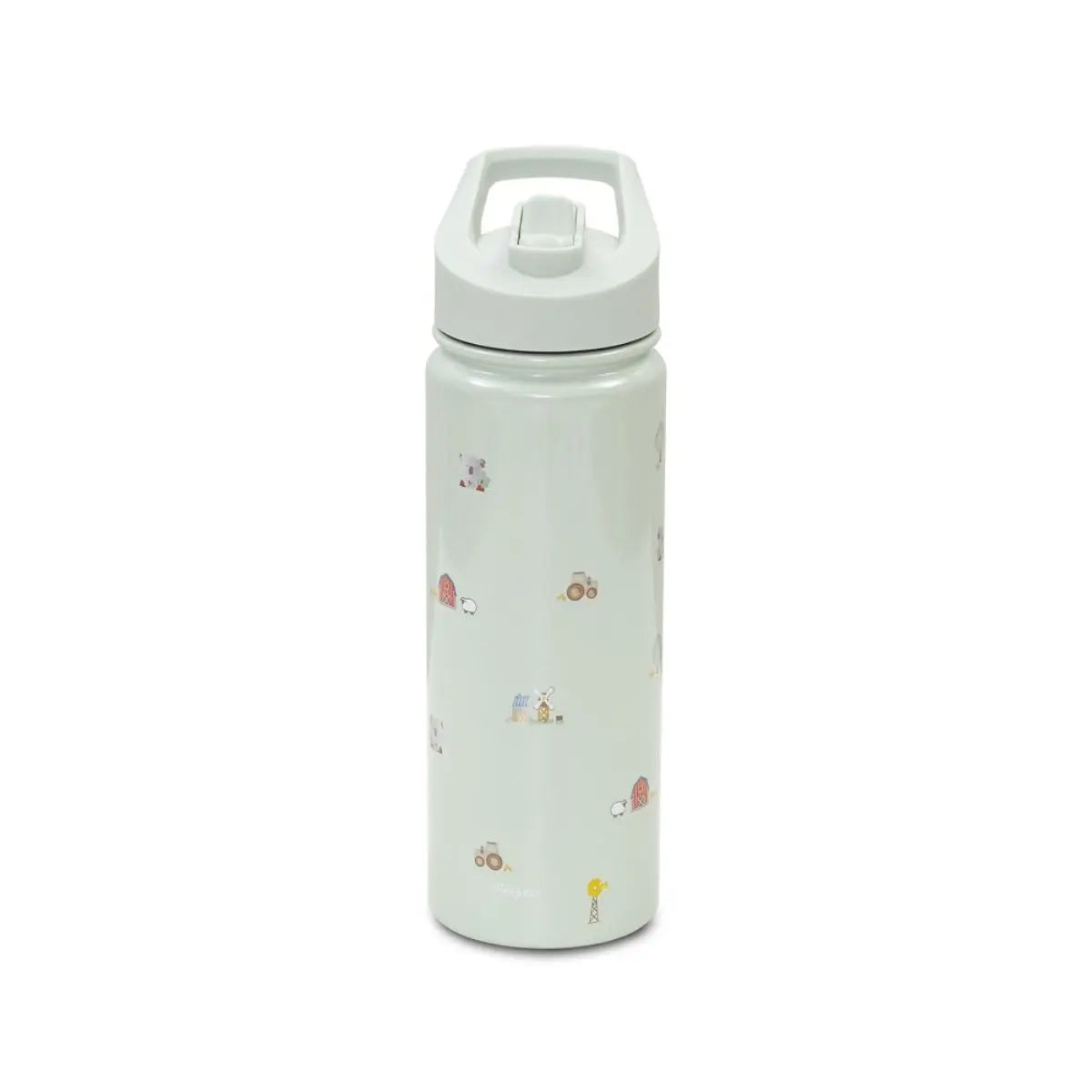 BOTELLA TERMO ACERO MODELO GRANJA KOALA VERDE INTERBABY