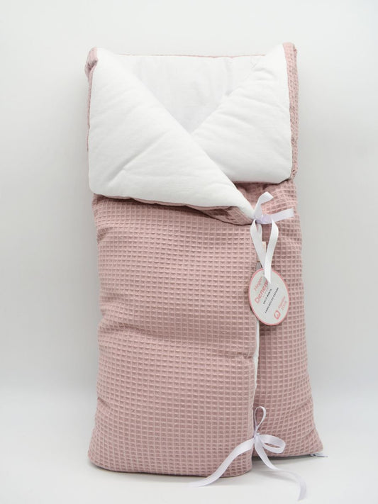 SACO MANTA GOFRE ROSA DENENES