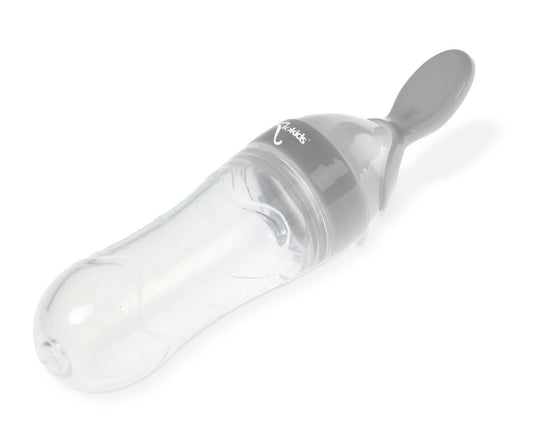 CUCHARA ALIMENTADORA 90ML 3347 GRIS KIOKIDS