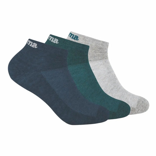 CALCETIN INVISIBLE HOMBRE PACK 3 JS9923 AZ/VER/GRI JOMA