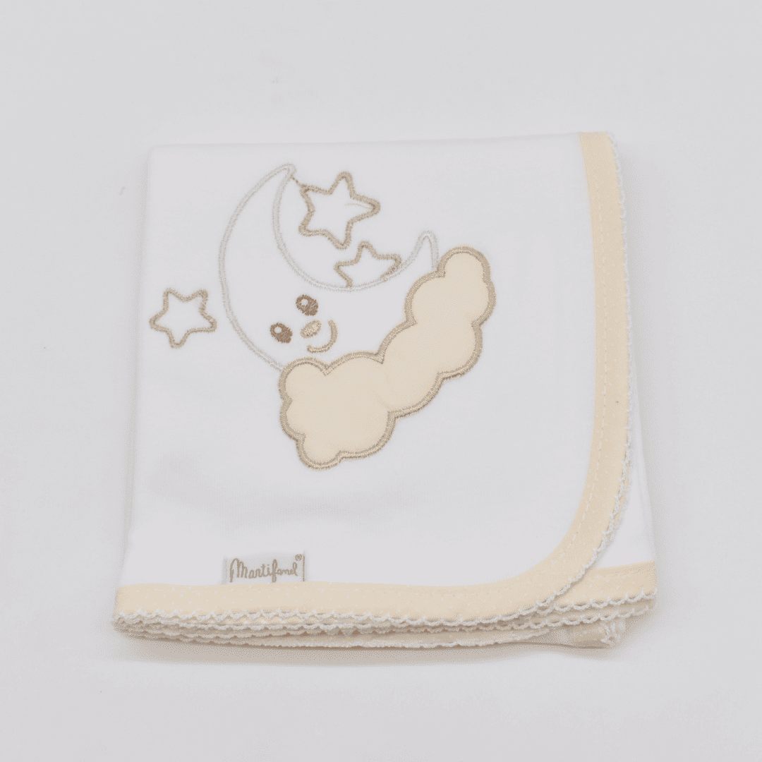 GASA F2 BORDADA LUNA 05 BEIGE 65X65 MARTIFANEL