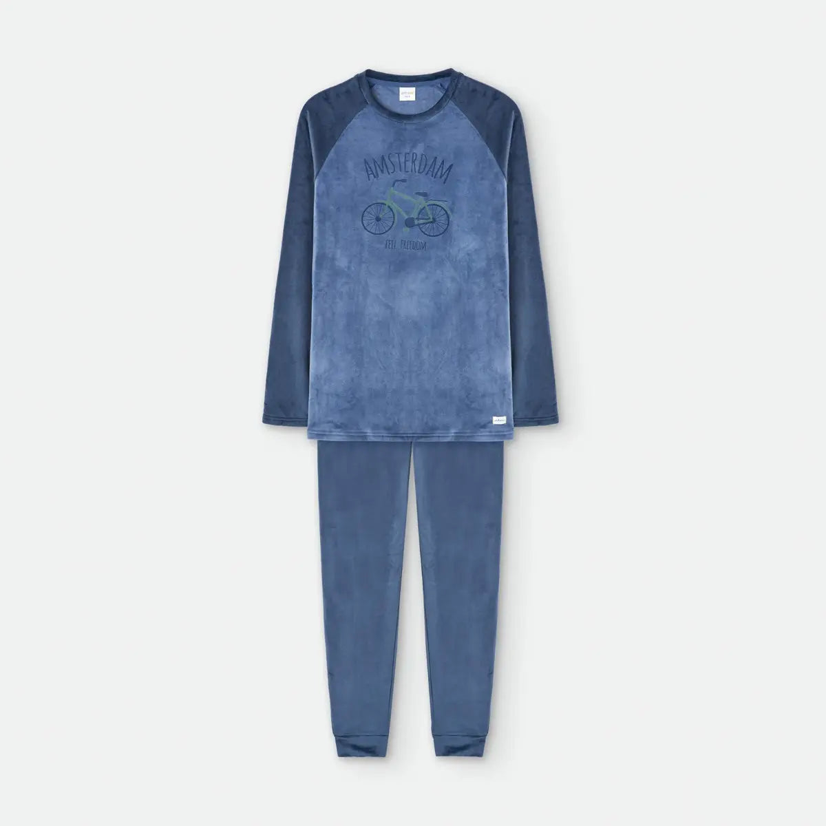 PIJAMA HOMBRE TERCIOPELO 7945 WATERLEMON