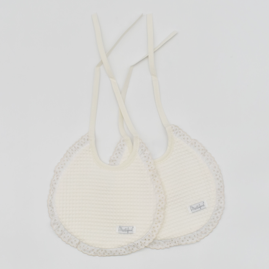 PACK 2 BABEROS REF 8 1425/2 05 BEIGE MARTIFANEL