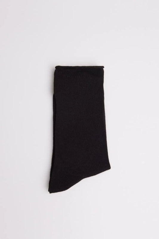 CALCETIN MUJER BAMBU CALIDO SIN PUÑO 12739 NEGRO YSABEL MORA