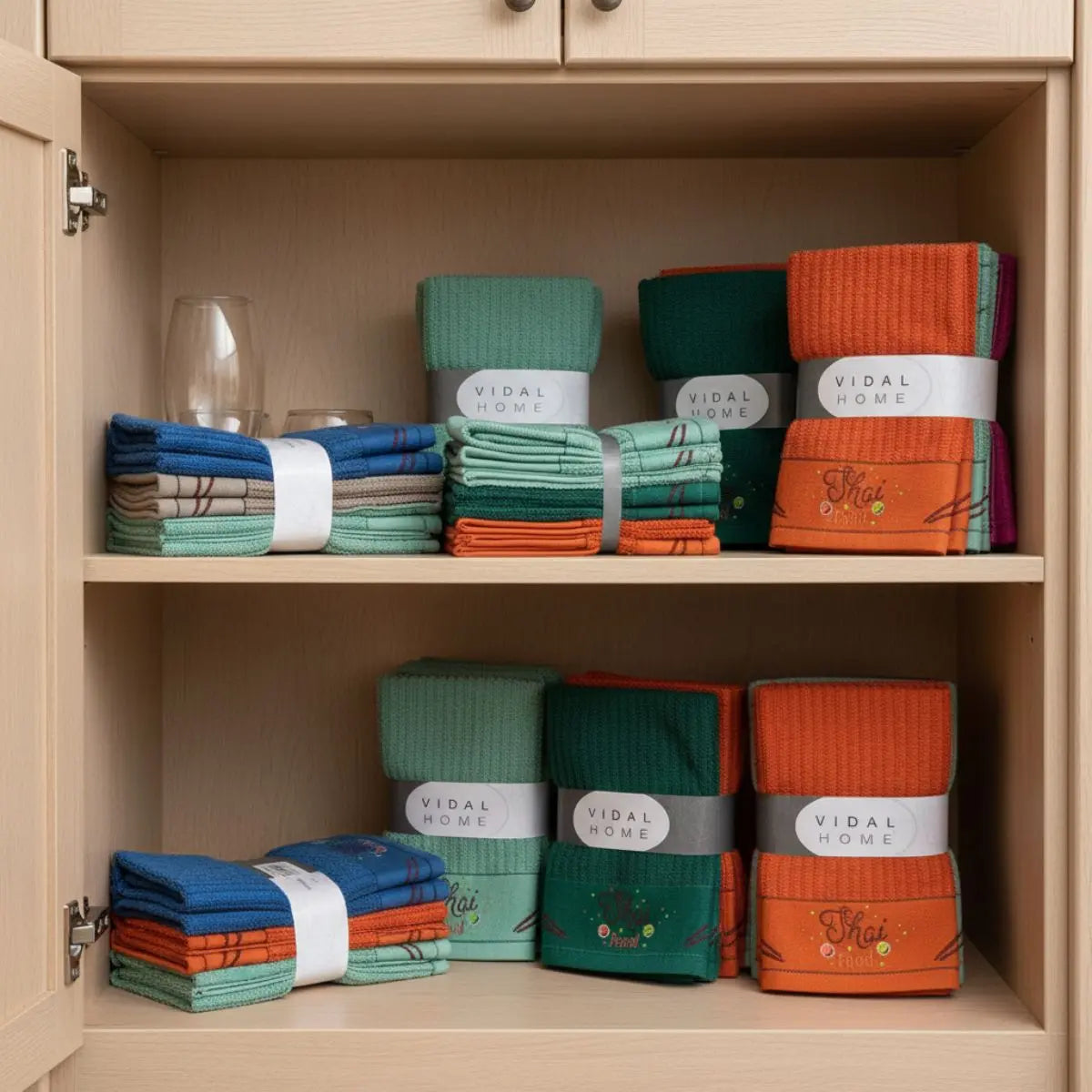 PAÑOS DE COCINA PACK 6 13499 50X50 VIDAL HOME
