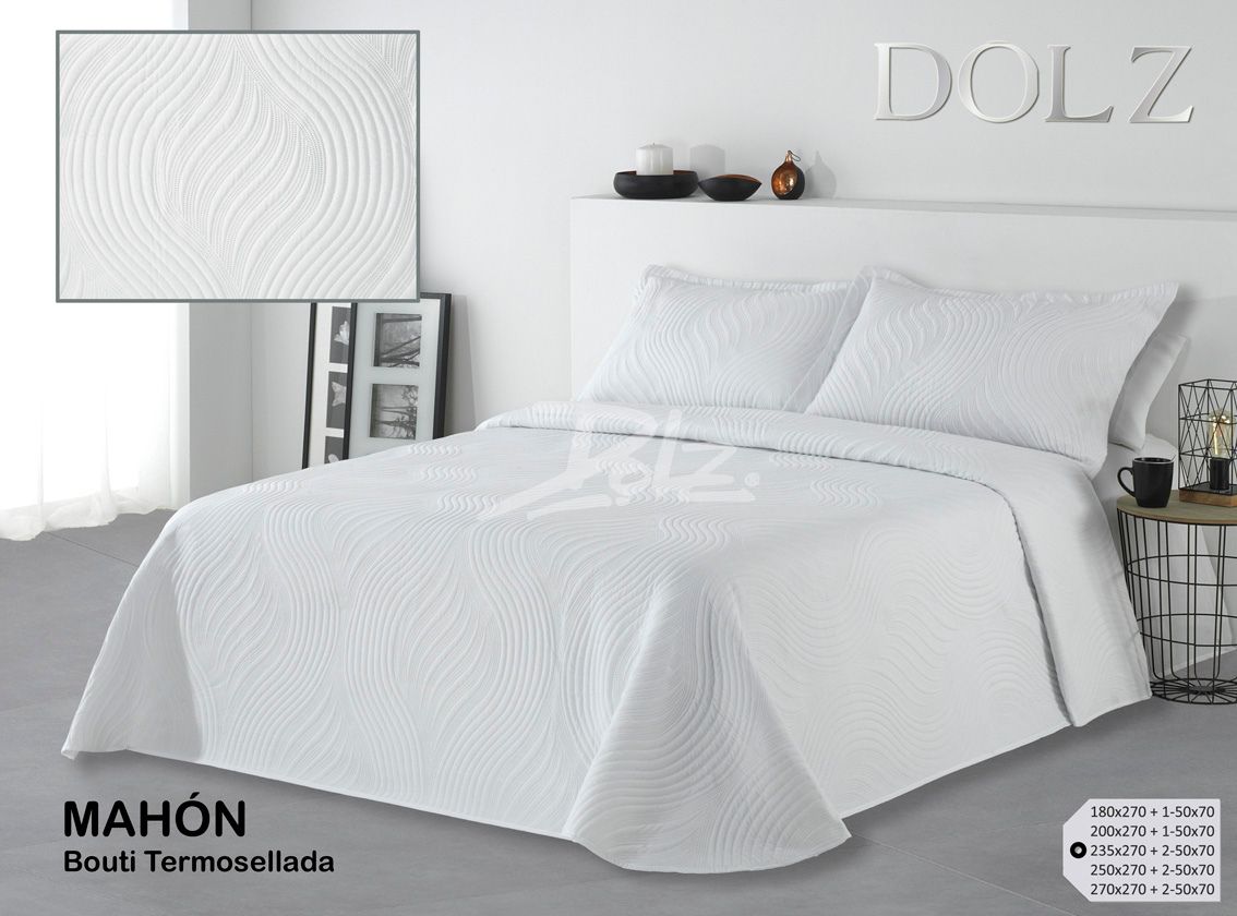 COLCHA BOUTI MAHON BLANCO DOLZ