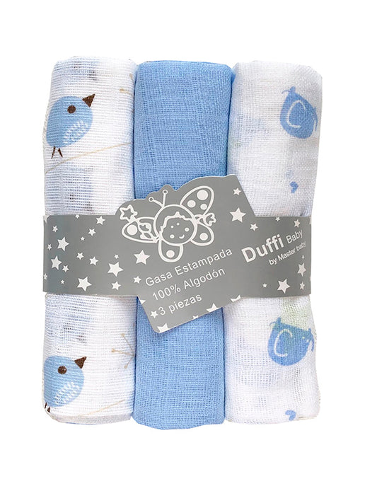 MUSELINA ESTAMPADA ALGODON 701 DUFFI