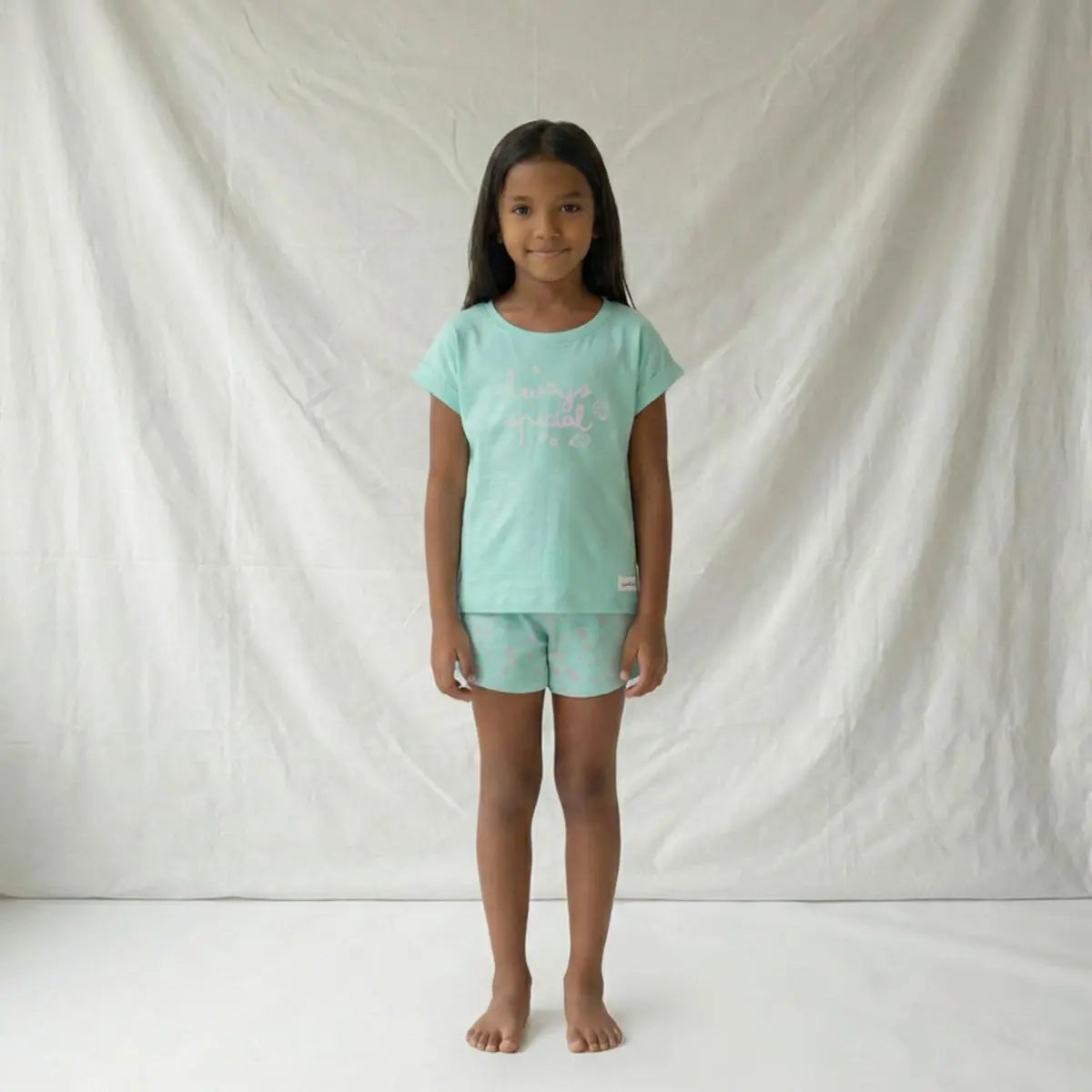 PIJAMA M/C NIÑA 586-27 WATERLEMON