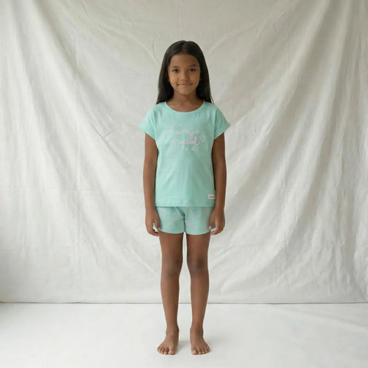 PIJAMA M/C NIÑA 586-27 WATERLEMON