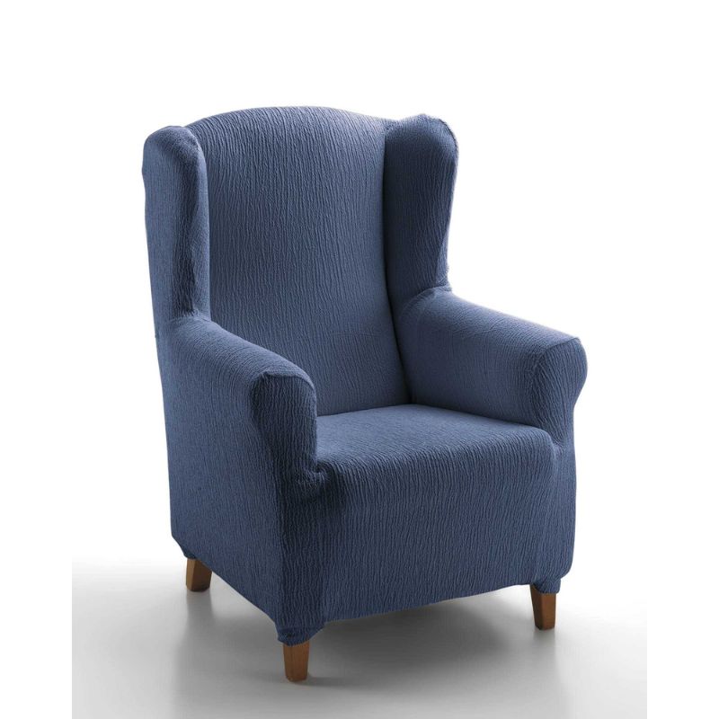 FUNDA SILLON OREJERO JARA AZUL CASA TEXTIL