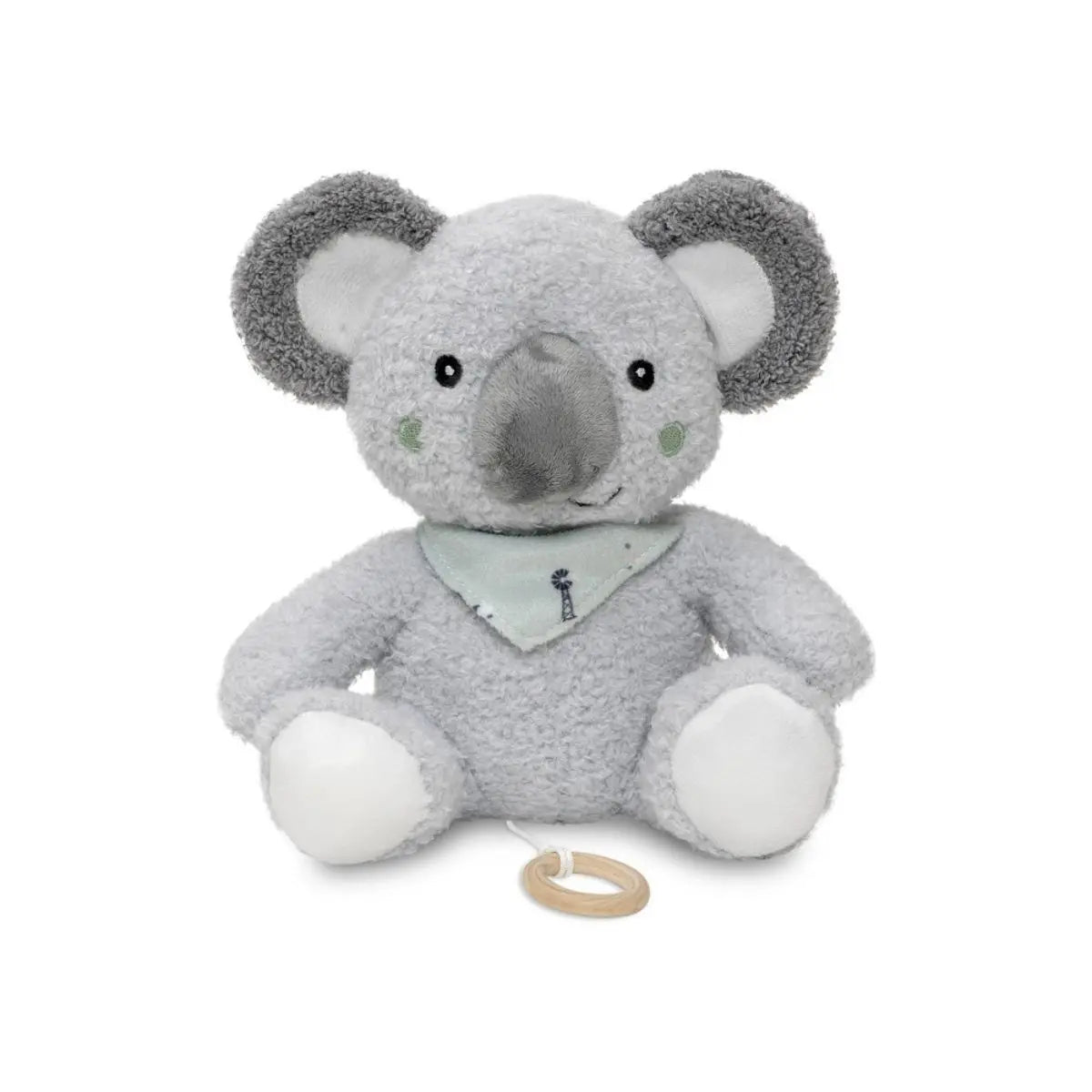 PELUCHE MEDIANO MUSICAL MODELO GRANJA KOALA VERDE INTERBABY