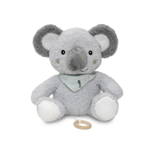 PELUCHE MEDIANO MUSICAL MODELO GRANJA KOALA VERDE INTERBABY