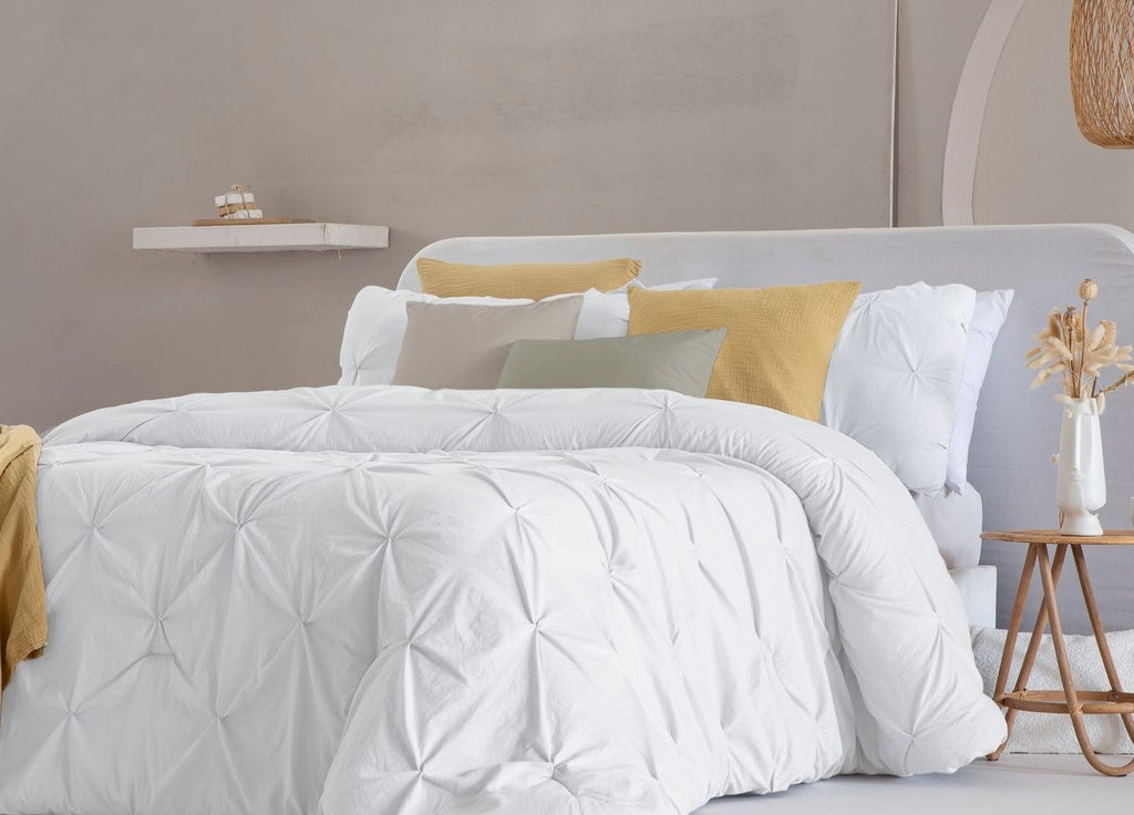 COMFORTER MIRANDA WHITE FUN&amp;DECO