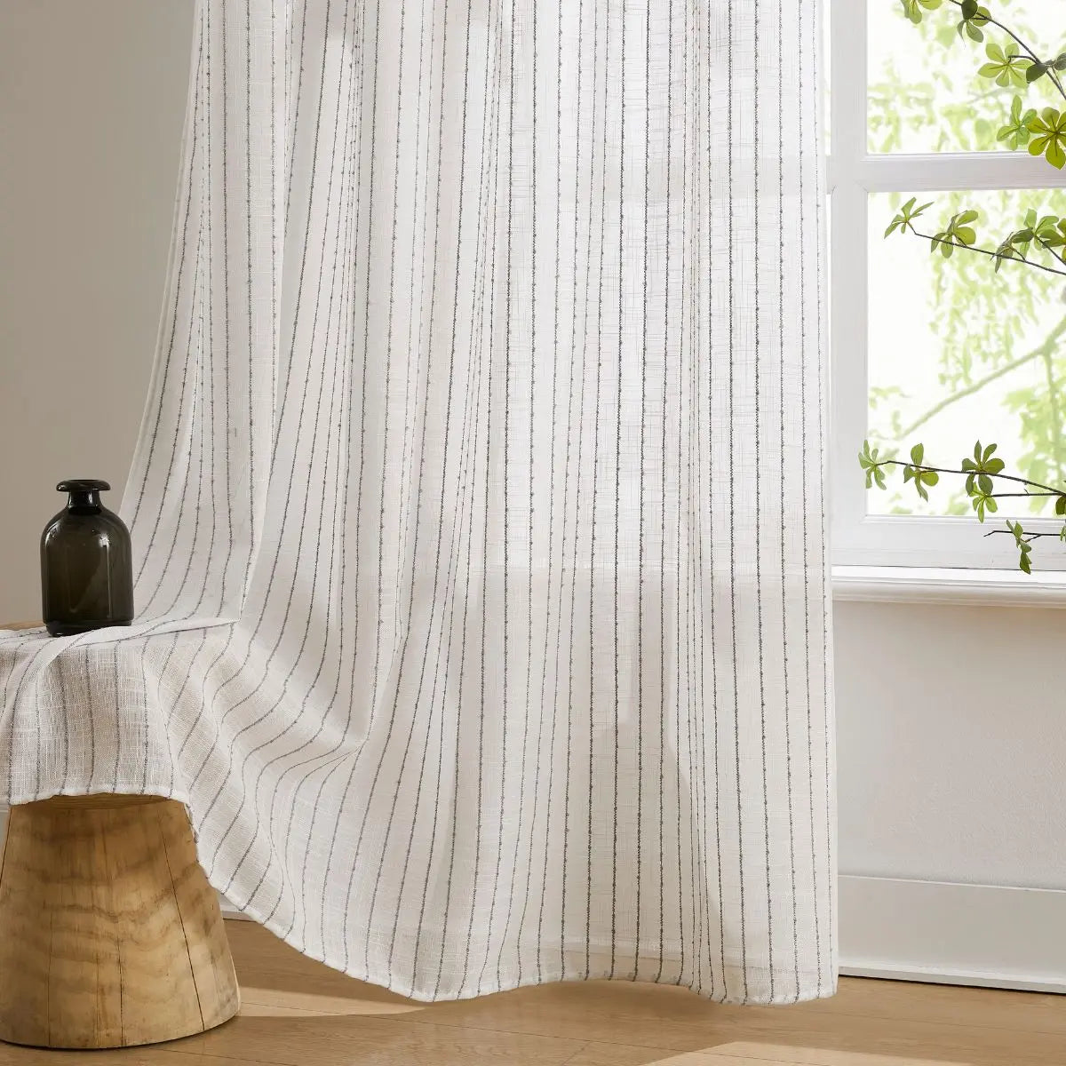 VISILLO RÚSTICO CADENILLA VD-5376 140X265 GRIS CAMALTEX