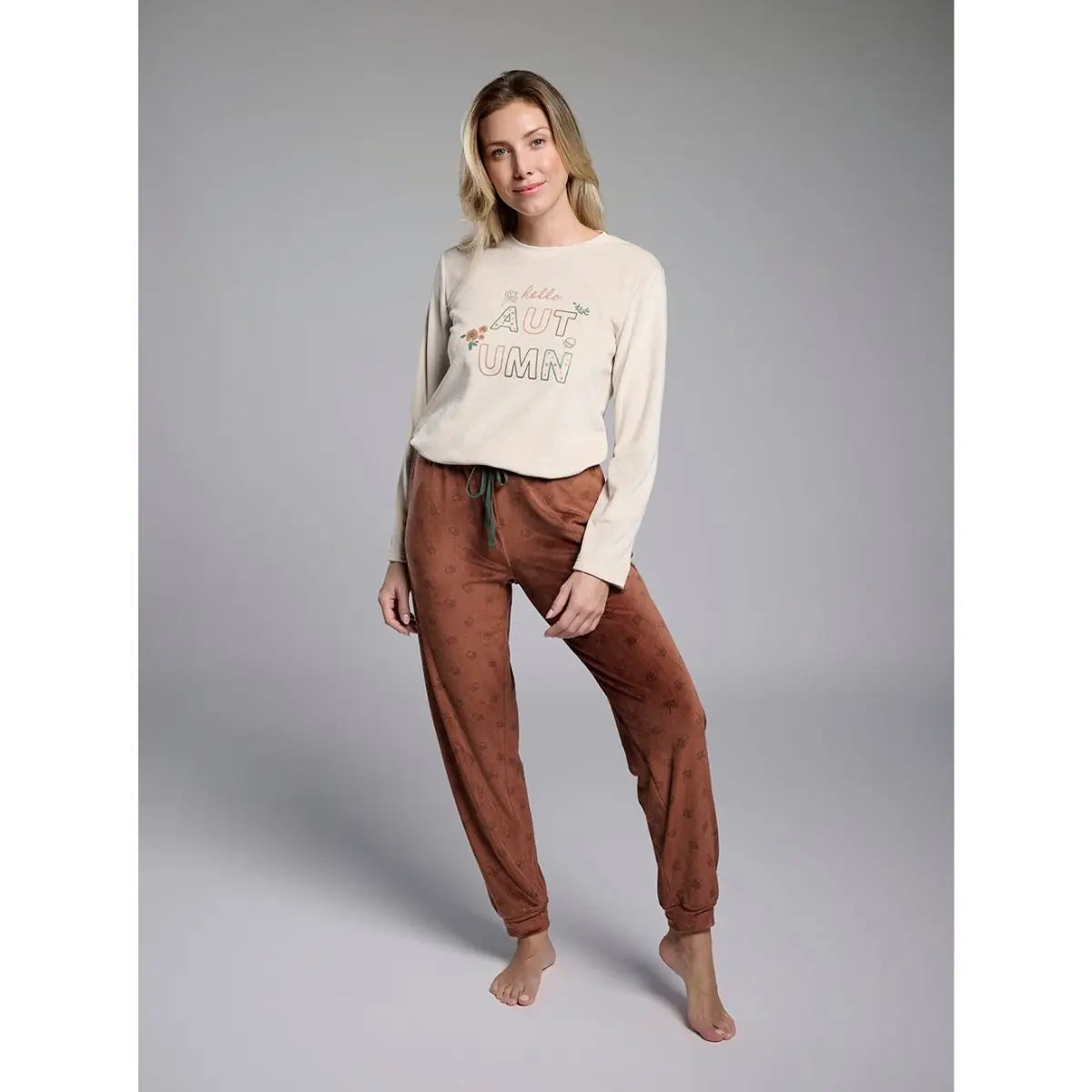 PIJAMA MUJER INVIERNO 26234 MUYDEMI
