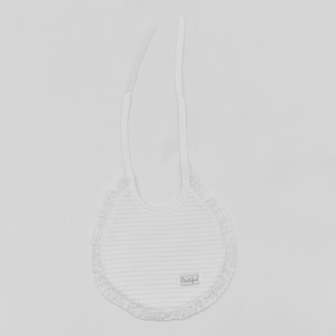 PACK 2 BABEROS REF 8 1425/2 01 BLANCO MARTIFANEL