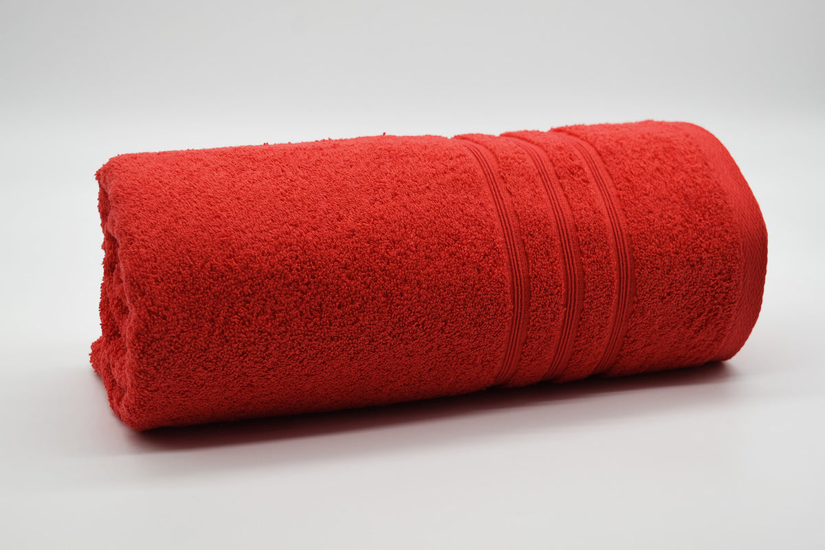 TOALLA RIZO AMERICANO ROJO VIDAL HOME