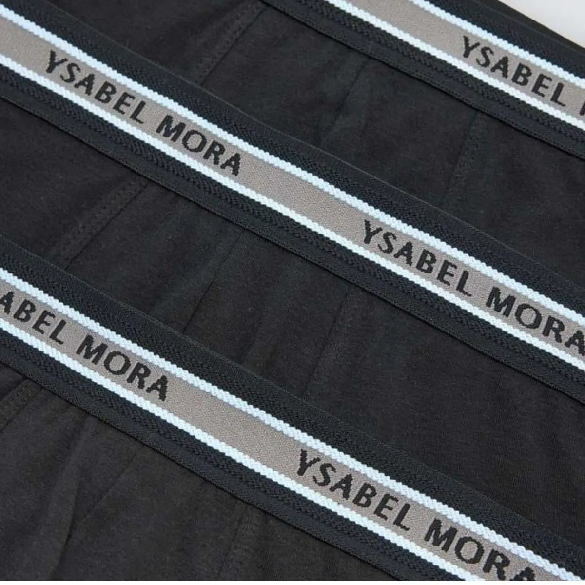 PACK 3 BOXER HOMBRE 20440 NEGRO YSABEL MORA