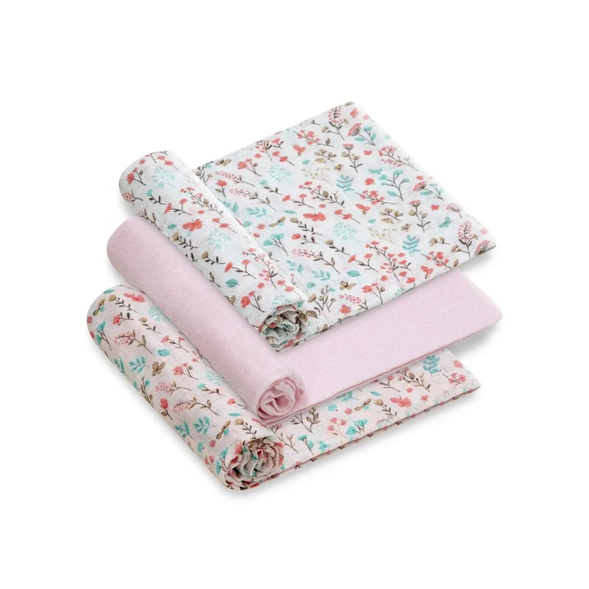 GASAS 80X80 PACK3 MODELO PETALOS ROSA INTERBABY