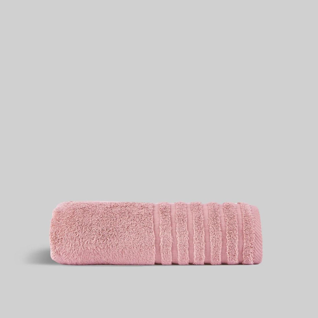 TOALLA 600GR ZERO TWIST ROSA PALO DON ALGODÓN