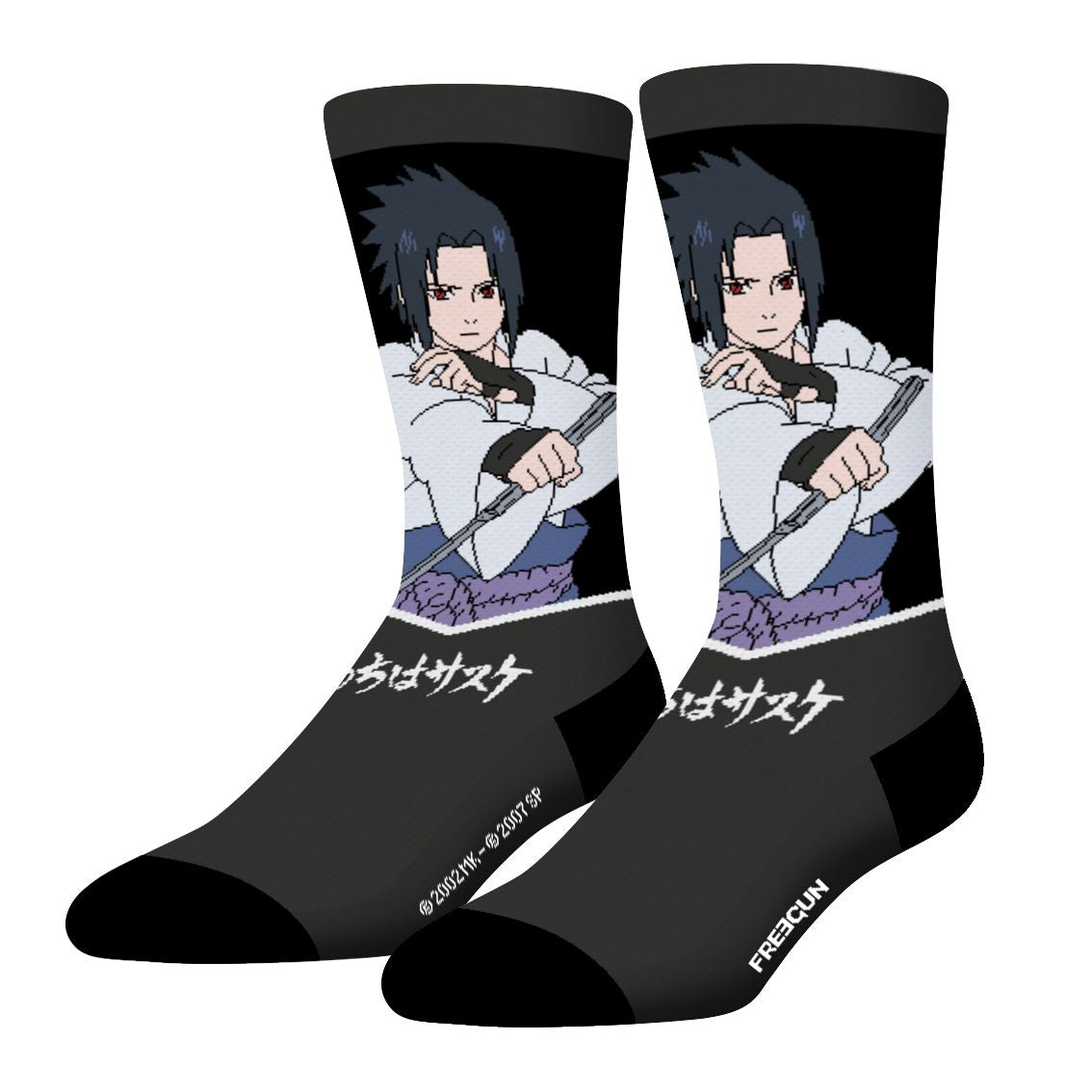 PACK 2 CALCETINES HOMBRE ALGODÓN NARUTO 200N FG/NS/CHFX2/D FREEGUN