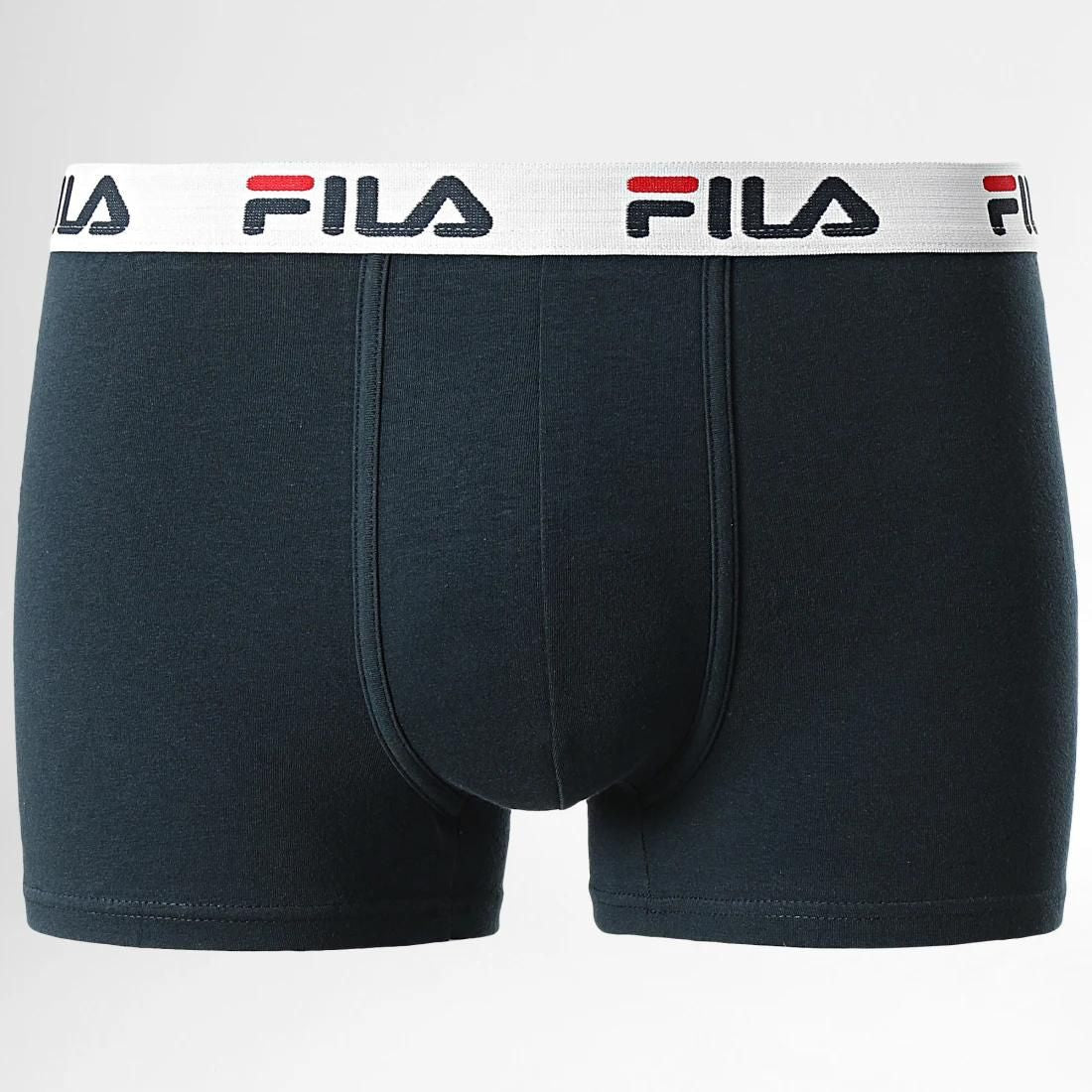 BOXER HOMBRE ALGODÓN/LYCRA CINTURA ELÁSTICA FU5016 MARINO FILA