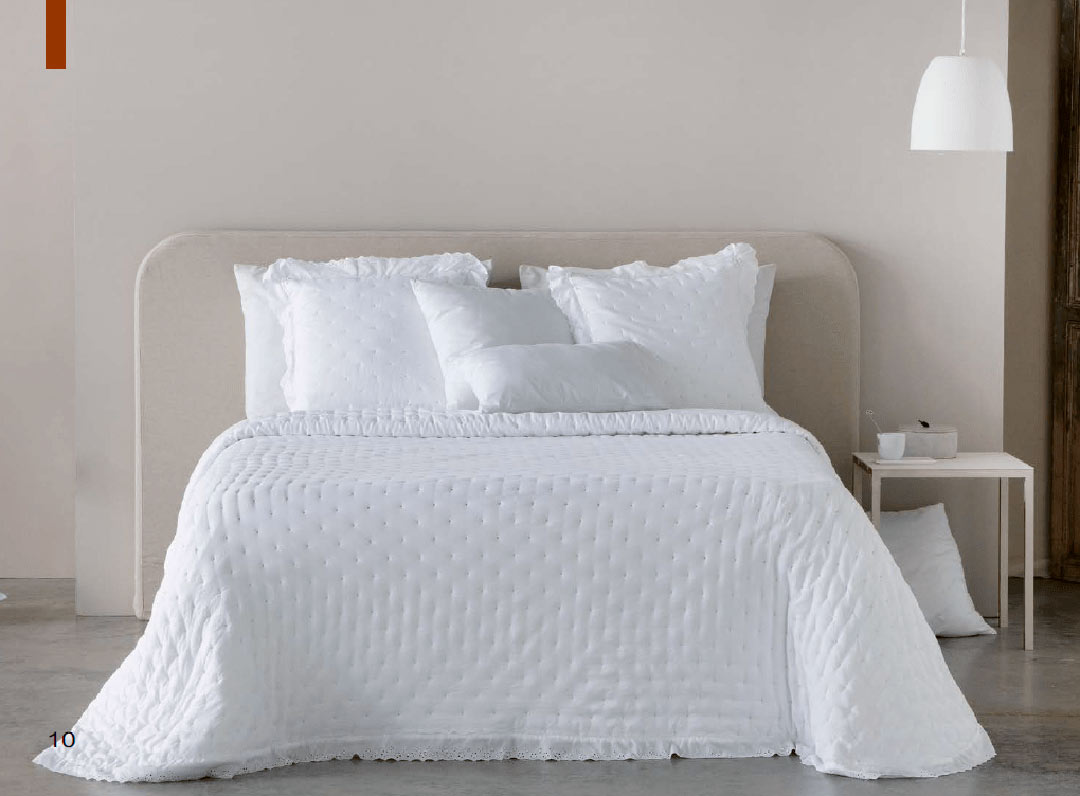 COLCHA BOUTI ADELIA BLANCO FUN&DECO