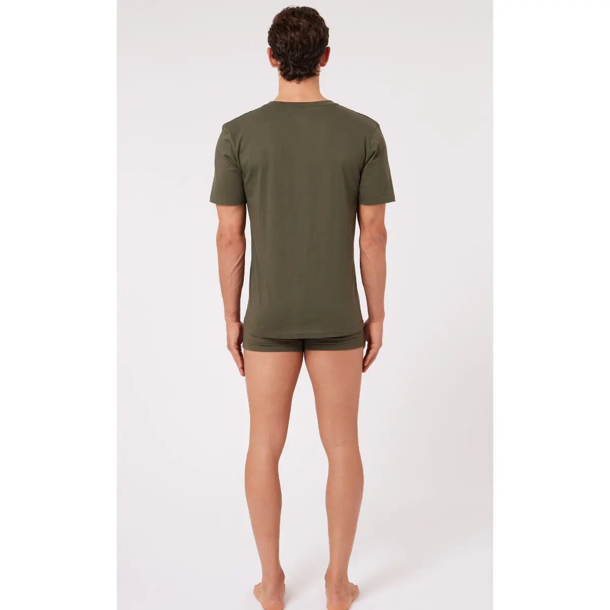 PACK 2 CAMISETAS M/C RED LOGO FU5053/2 VERDE-NEGRO FILA