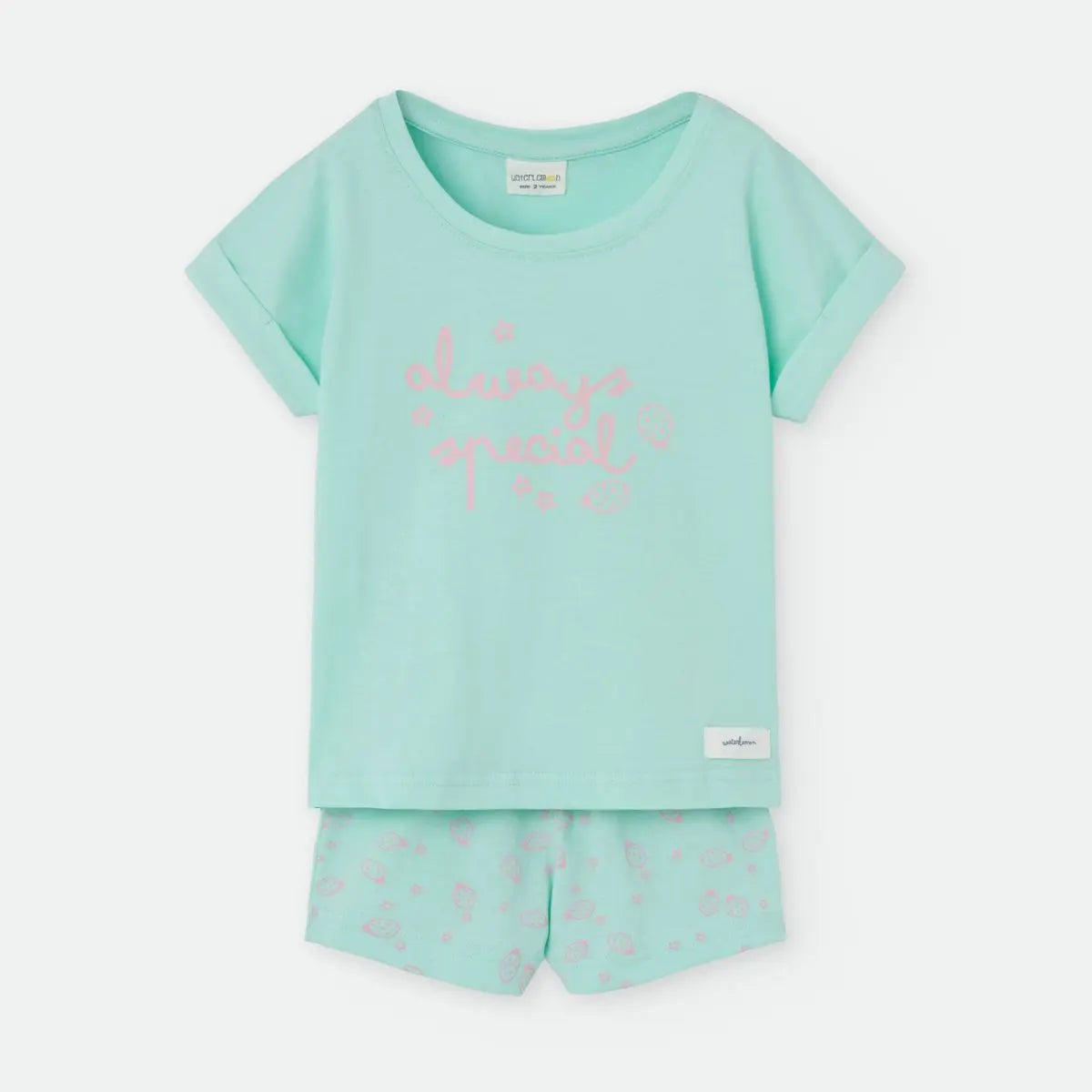 PIJAMA M/C NIÑA 586-27 WATERLEMON