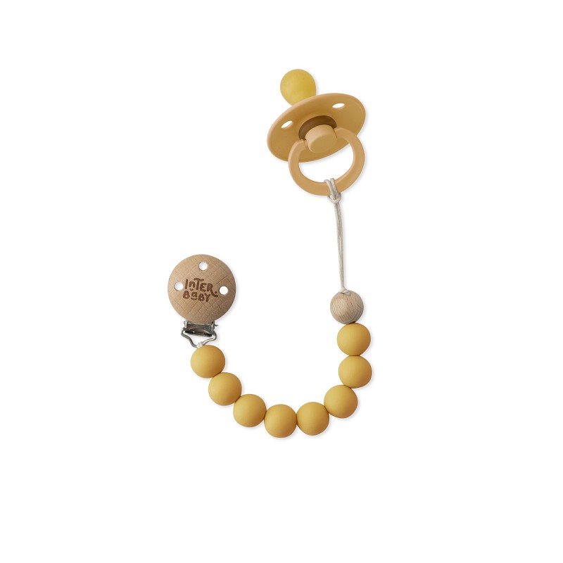 CHUPETERO SILICONA SI003-75 OCRE TIERRA INTERBABY