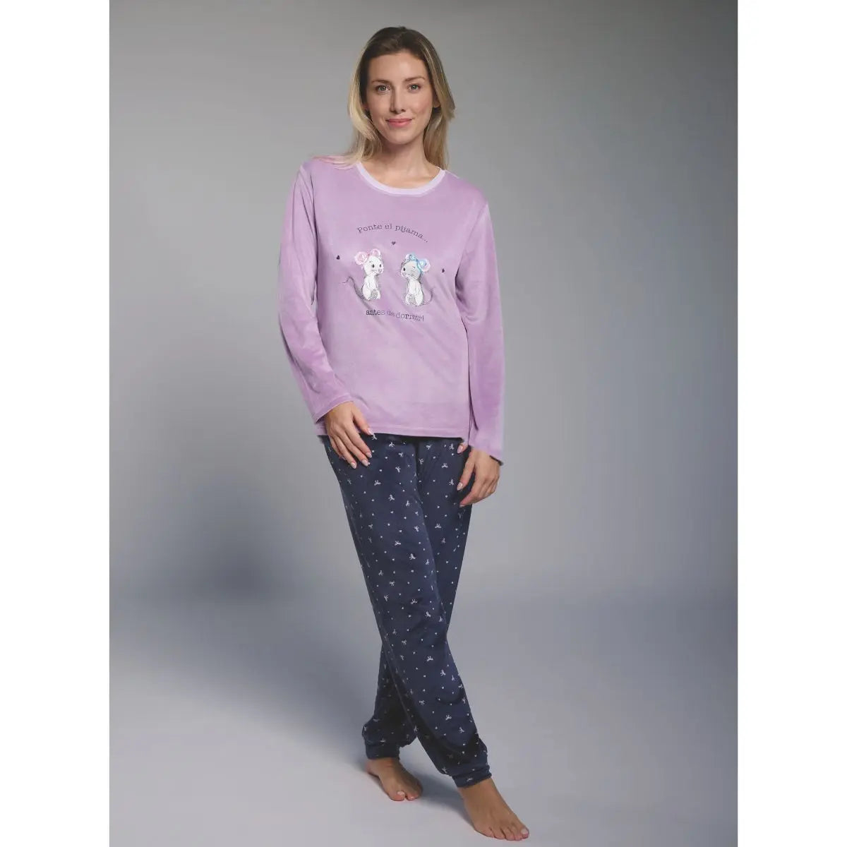 PIJAMA MUJER INVIERNO 26228 MUYDEMI