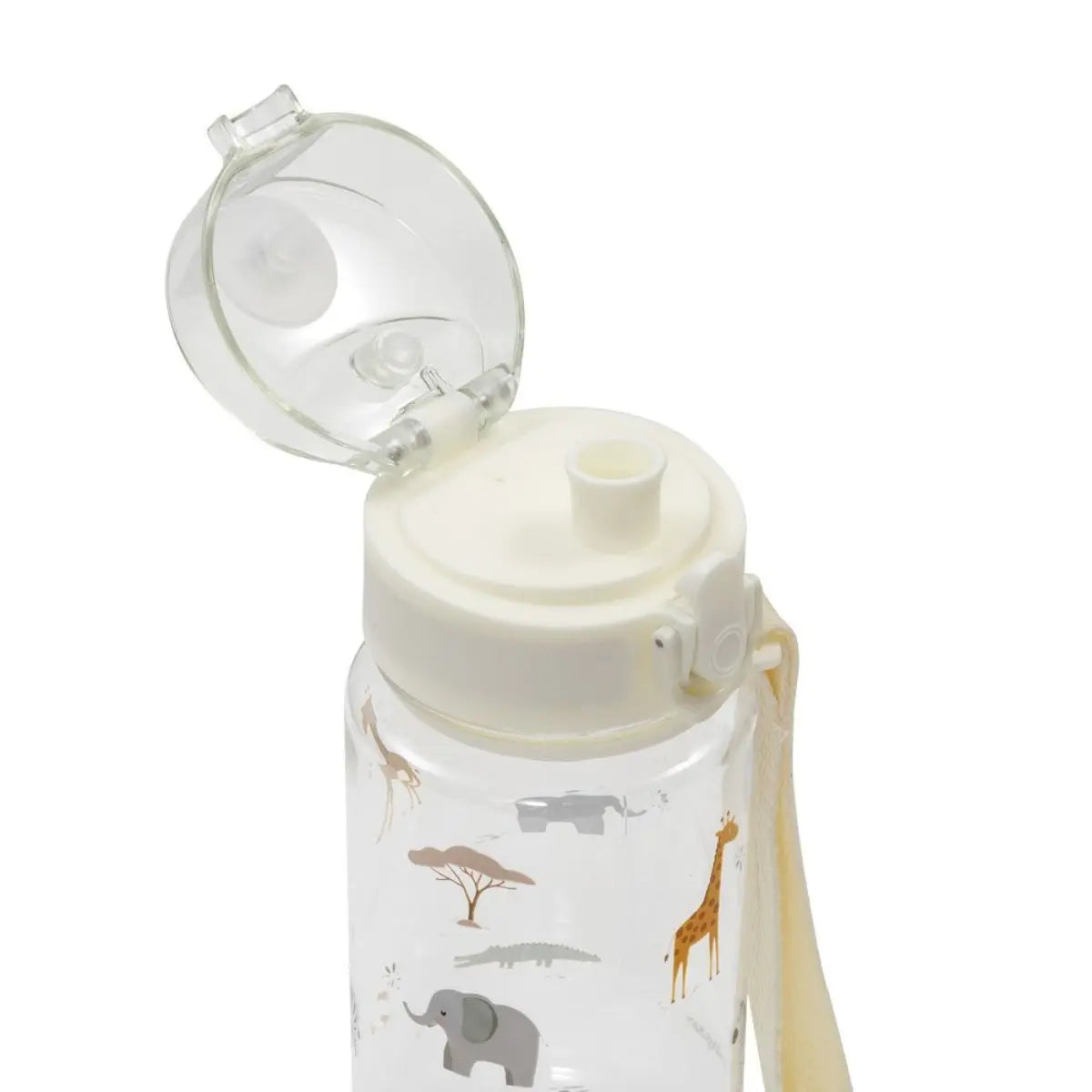BOTELLA DE AGUA CON PAJITA MODELO GRANJA KOALA VERDE INTERBABY