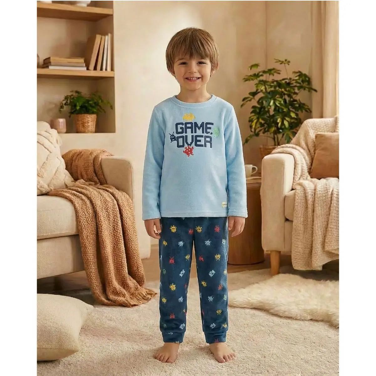 PIJAMA NIÑO INFANTIL SPANDEX 8221 WATERLEMON
